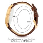 Speidel Men's Roman Numeral Watch - Timeless Elegance with Sunburst Gold Dial, 3ATM Water Resistance