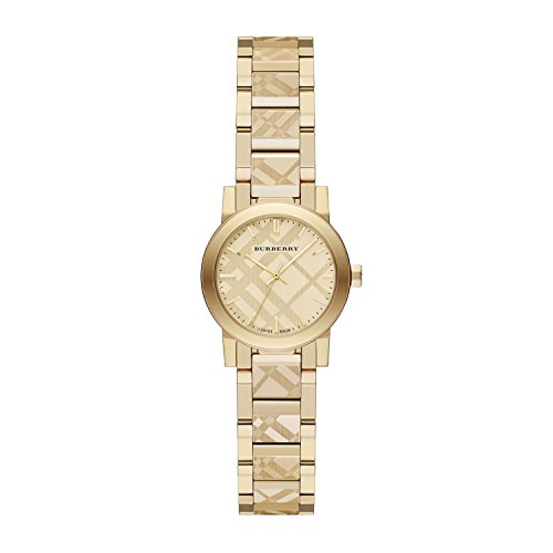 Burberry Women's Swiss Gold Ion-Plated Stainless Steel Bracelet Watch