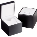 Gucci G-Frame Black Dial Ladies Leather Watch YA147504