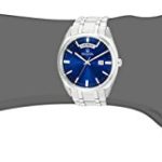 Wristwear with the Bulova Classic Collection - Certified Refurbished Quartz Blue Dial Silver-Tone Bracelet Watch! ⌚✨