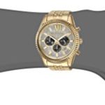 Michael Kors Men's Lexington Gold-Tone Watch MK8494