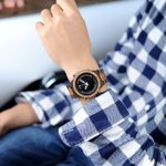 Unleash Timeless Style with the BOBO BIRD Dual Display Wooden Digital Watch