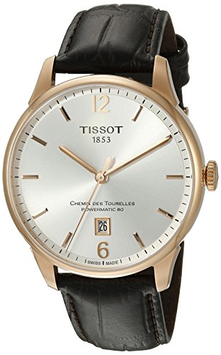 Tissot Men's Chemin Des Tourelles Powermatic 82 Automatic Brown Watch