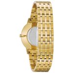 Bulova Men's Quartz Stainless Steel Casual Watch, Color:Gold-Toned