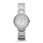 Fossil Women's Virginia Quartz Stainless Steel Dress Watch