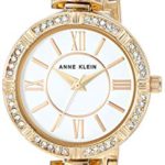 Anne Klein Women's Swarovski Crystal Accented Watch