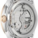 Bulova Women’s Automatic Stainless Steel Casual Watch – Model 98P170 Two-Tone Rose Gold & Steel