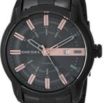 Diesel Men's 'Armbar' Quartz Stainless-Steel-Plated Watch