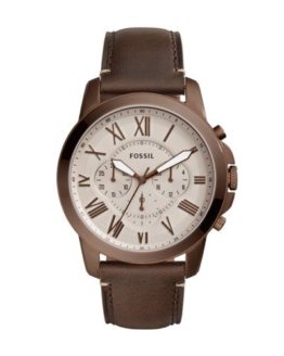 Fossil Men's Grant Stainless Steel Quartz Watch