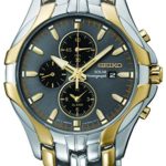 Seiko Men's SSC138 "Excelsior" Two-Tone Stainless Steel Solar Watch