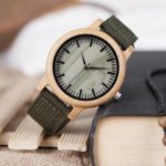 BOBO BIRD Unisex Bamboo Wooden Watch with Green Nylon Strap – Lightweight Handmade Quartz Watch for Men & WomenDiscover the BOBO BIRD Unisex Bamboo Wooden Watch 🌿⌚ featuring a green nylon strap and Japan 2035 quartz movement for precise timekeeping. Lightweight, hypoallergenic, and eco-friendly – perfect gift 🎁 for any occasion!