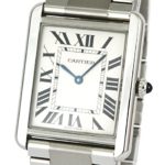 Cartier Men's Tank Solo Large Stainless Steel Watch