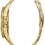 GUESS Men's Stainless Steel Multifunction Crystal Accented Watch
