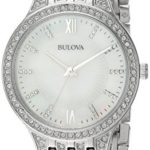 Bulova Women's Swarovski Crystal Stainless Steel Watch