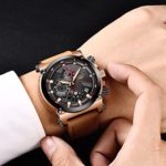 LIGE Men's Fashion Sport Quartz Watch