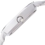 Nine West Silver-Tone Sunray Dial Bangle Watch: Timeless Elegance