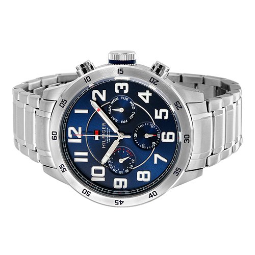 tommy hilfiger men's 1791053 stainless steel watch with link bracelet