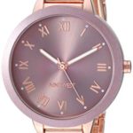 Nine West Women's Rose Gold-tone Bracelet Watch
