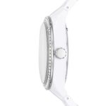 Fossil Women's ' Caleigh Quartz Resin Watch, Color:White