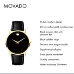 Movado Museum Classic - Unleash Timeless Elegance with the 40mm Yellow Gold Men's Watch