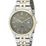 Seiko Men's SNE042 Stainless Steel Solar Watch