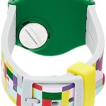 Swatch Tet-Wrist Green Silicone Swiss Quartz Fashion Watch