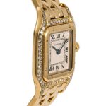 Cartier Panthere 18K Yellow Gold Diamond Watch: A Timeless Statement of Luxury