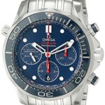 Omega Men's Diver 300 M Co-Axial Chronograph Sliver Watch