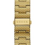 GUESS Men's Stainless Steel Mesh Bracelet Watch