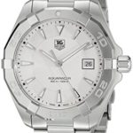 TAG Heuer Men's 'Aquaracer' Quartz Stainless Steel Dress Watch