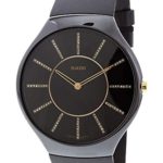 Rado Men's True R27741709 Black Rubber Swiss Quartz Dress Watch