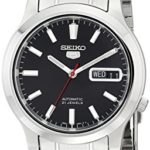 Seiko Men's SNK795 Seiko 5 Automatic Stainless Steel Watch with Black Dial