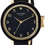 kate spade new york Women's Park Row Silicone Stainless Steel Watch
