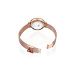 Elegant MAMONA Women's Rose Gold Mesh Watch - Slim & Waterproof with Adjustable Band