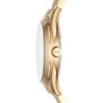 Michael Kors Women's Mini Slim Runway Gold-Tone Watch MK3512