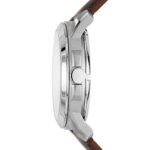 Fossil Men's Self-Wind Stainless Steel Watch with Brown Band
