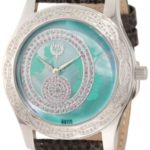 Brillier Women's 'Kalypso' Swiss Quartz Stainless Steel Watch