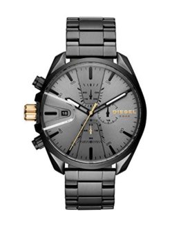 Diesel Men's Ms9 Chrono Quartz Watch with Stainless-Steel Strap