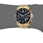 Invicta Men's Pro Diver Collection Chronograph 18k Gold-Plated Watch
