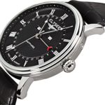 ELYSEE Men's Classic-Edition Analog Display Quartz Black Watch