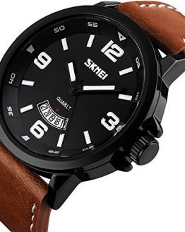 MJSCPHBJK Men's Business Quartz Watch, Casual Fashion Analog Wrist Watch