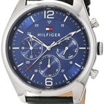 Tommy Hilfiger Men's Sophisticated Sport Analog Display Quartz Black Watch