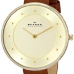 Skagen Women's Gitte Saddle Leather Watch