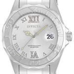 Invicta Women's Pro Diver Silver-Tone Watch with Crystal Accents