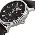 ELYSEE Men's Classic-Edition Analog Display Quartz Black Watch