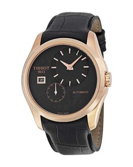 Tissot Men's Analog Display Automatic Self Wind Black Watch