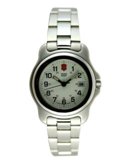 Victorinox Swiss Army Women's Officers Silver-Tone Watch