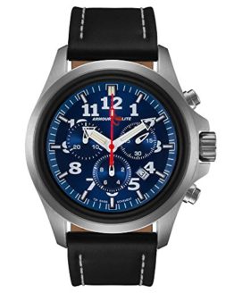 Armourlite AL804 Officer Series Chrono Blue Dial Watch - Leather Band
