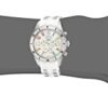 Invicta Women's Angel Stainless Steel Quartz Watch with Silicone Strap, White