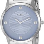 GUESS Men's Diamond-Accented Stainless Steel Watch